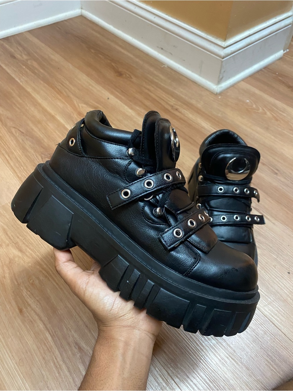 Rare KILLSTAR Livia Platform Trainers Size 10 - Picture 8 of 14